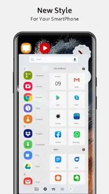 Galaxy S22 Theme for launcher android App screenshot 1